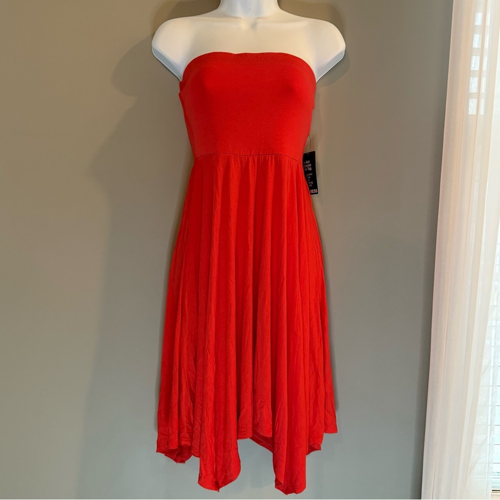 Express Strapless Dress